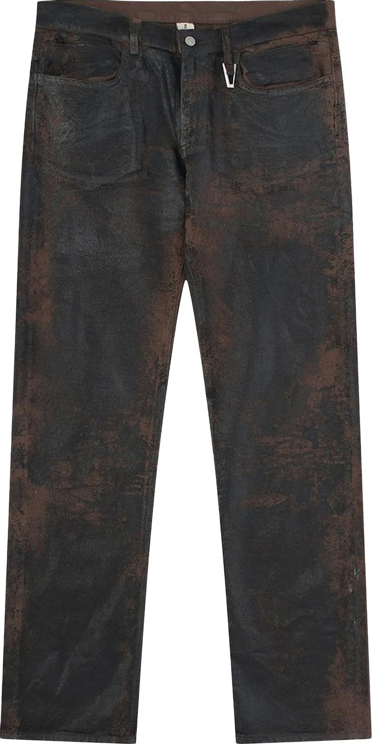 1017 ALYX 9SM Treated Denim Jeans 'Dark Brown'