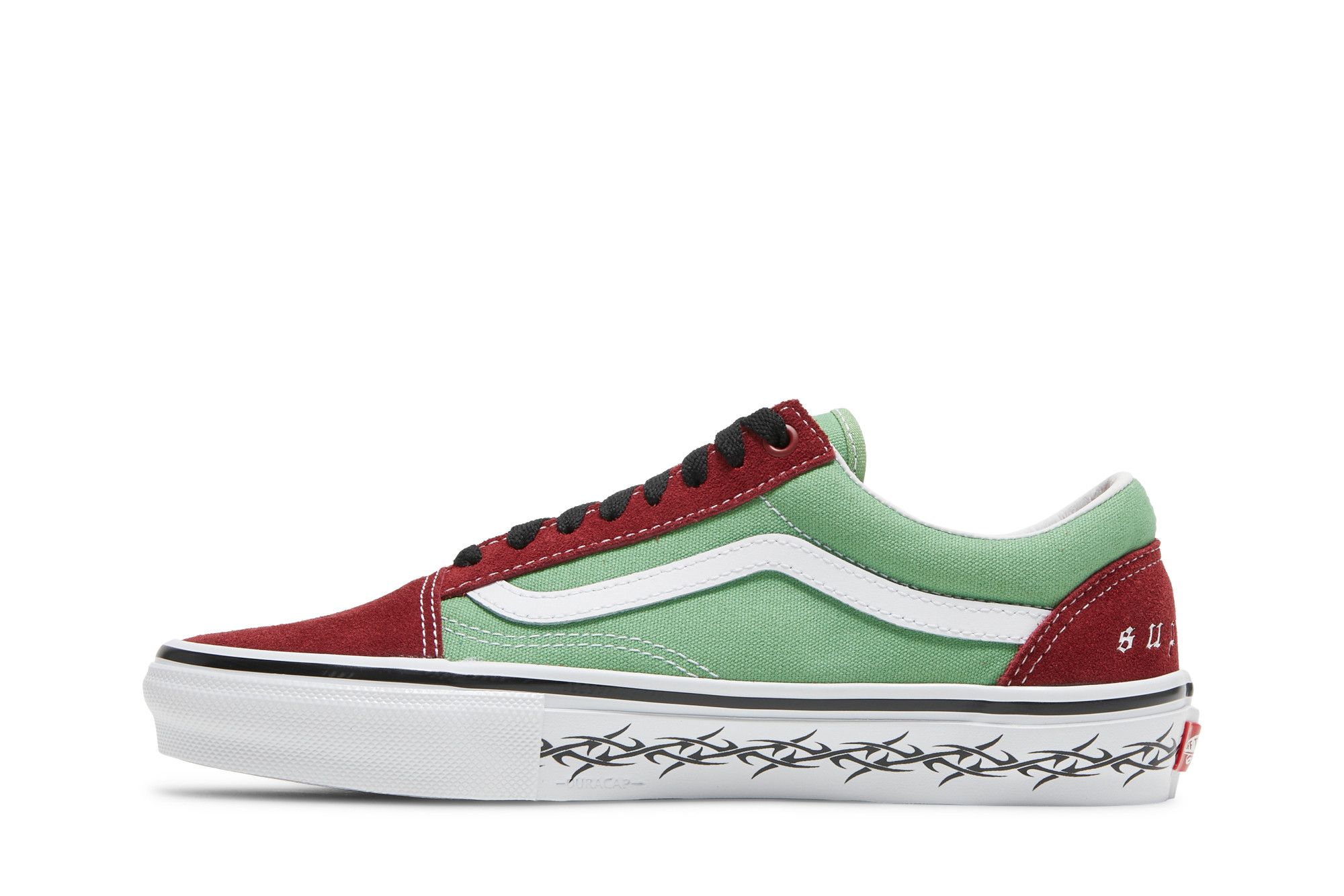 Buy Supreme x Old Skool 'Barbed Wire - Green' - VN0A5KRXRER