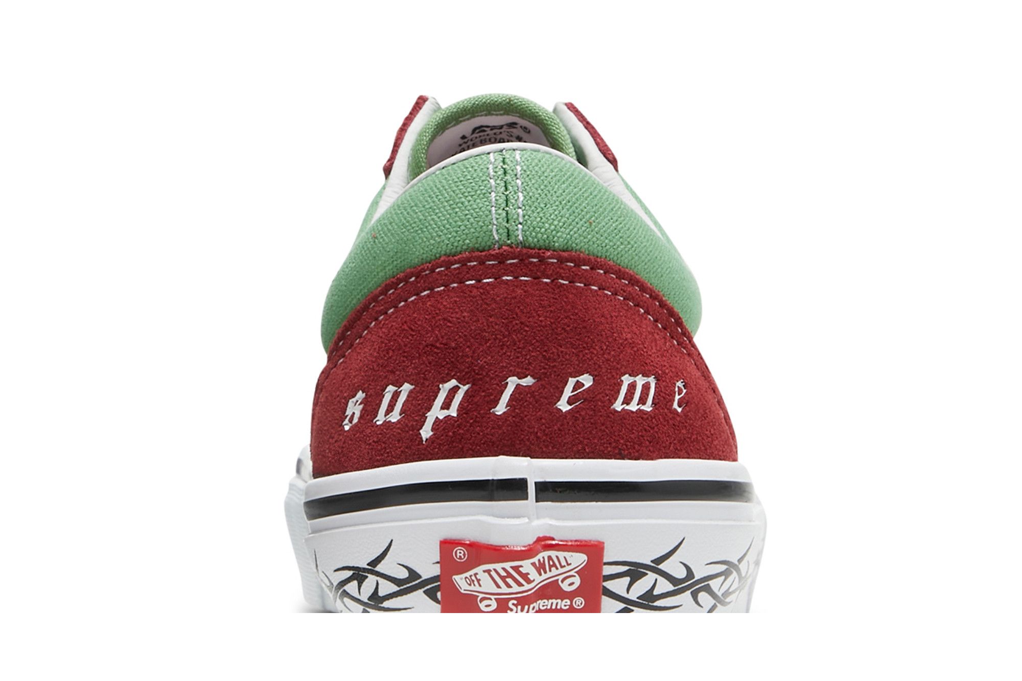 Buy Supreme x Old Skool 'Barbed Wire - Green' - VN0A5KRXRER