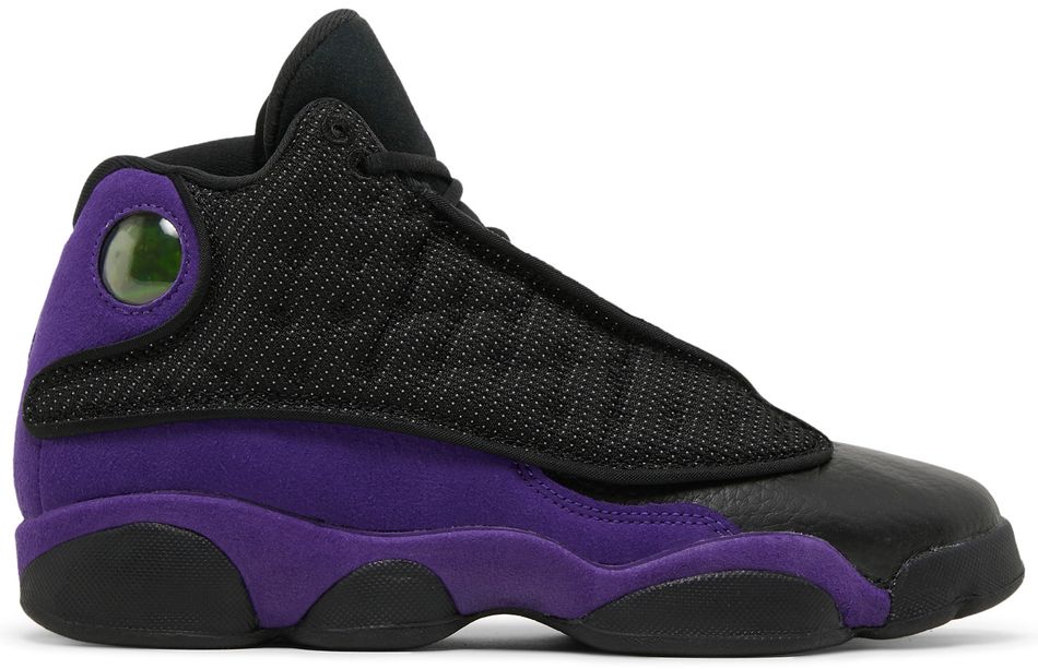 jordan 13 black purple