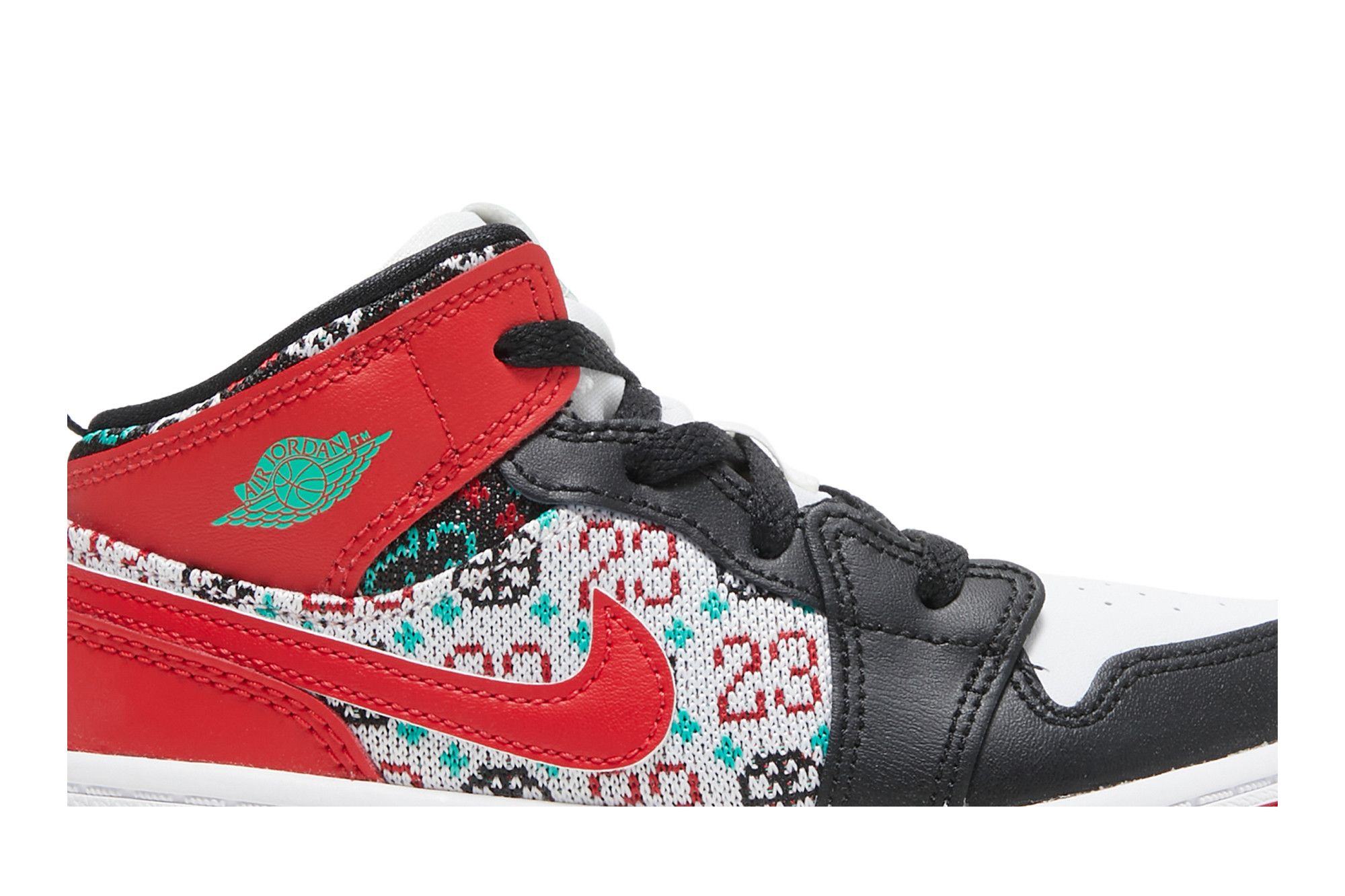Buy Air Jordan 1 Mid SE TD Ugly Christmas Sweater DM1209 150 GOAT