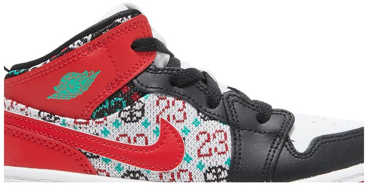 Air Jordan 1 Mid SE TD Ugly Christmas Sweater