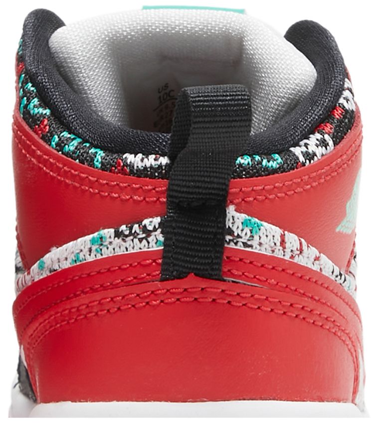 Air Jordan 1 Mid SE TD Ugly Christmas Sweater