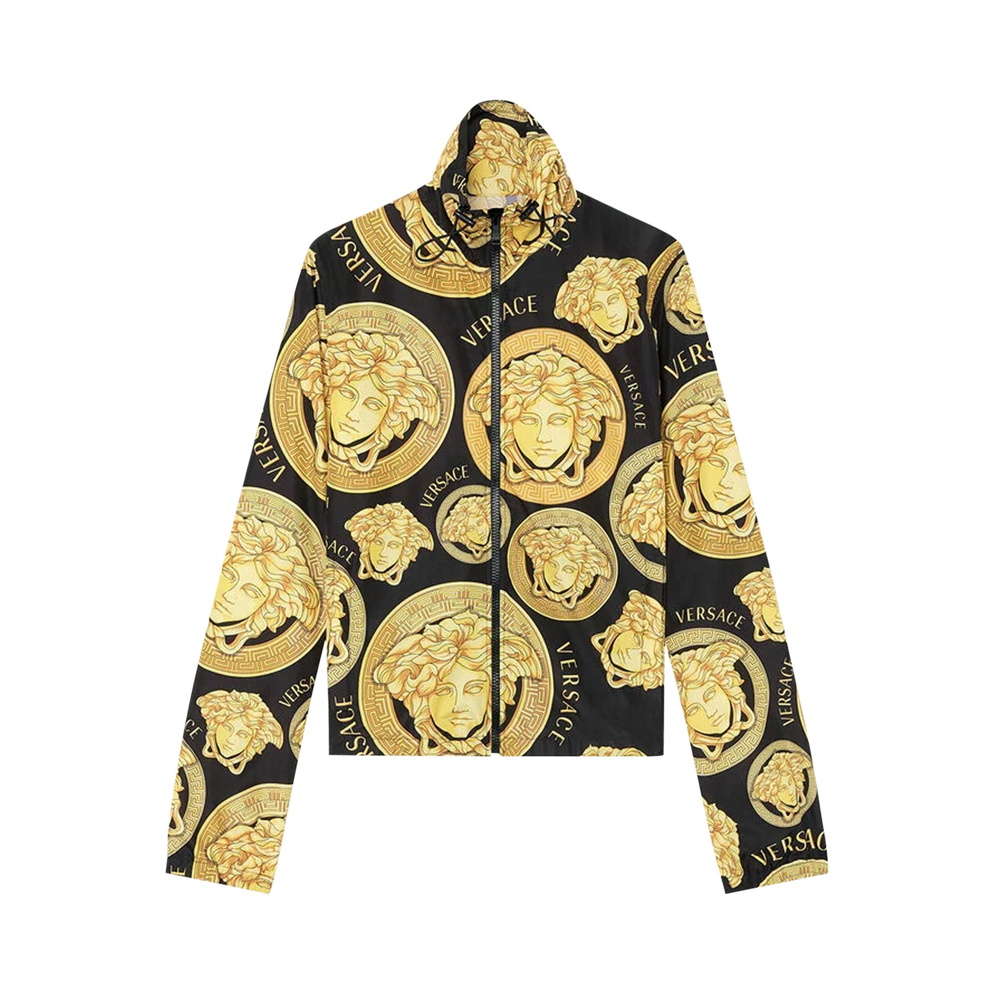 Buy Versace Medusa Amplified Print Jacket 'Black/Gold' - A88427