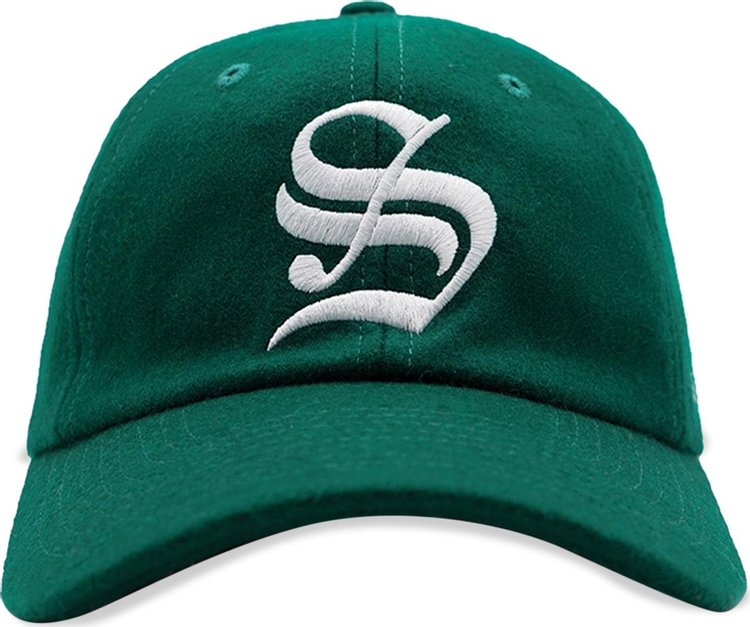 Sporty & Rich English Logo Hat 'Forest'