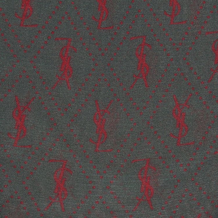 Saint Laurent Monogram Panties VertBordeaux