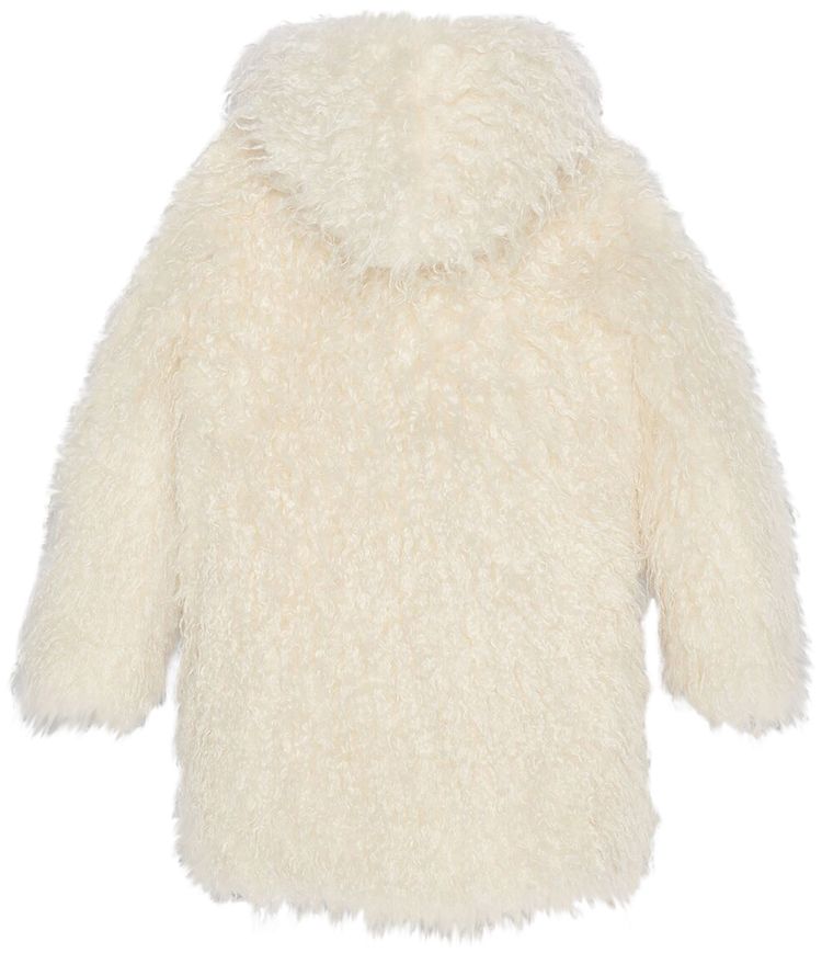 Saint Laurent Long Duffle Coat Shell