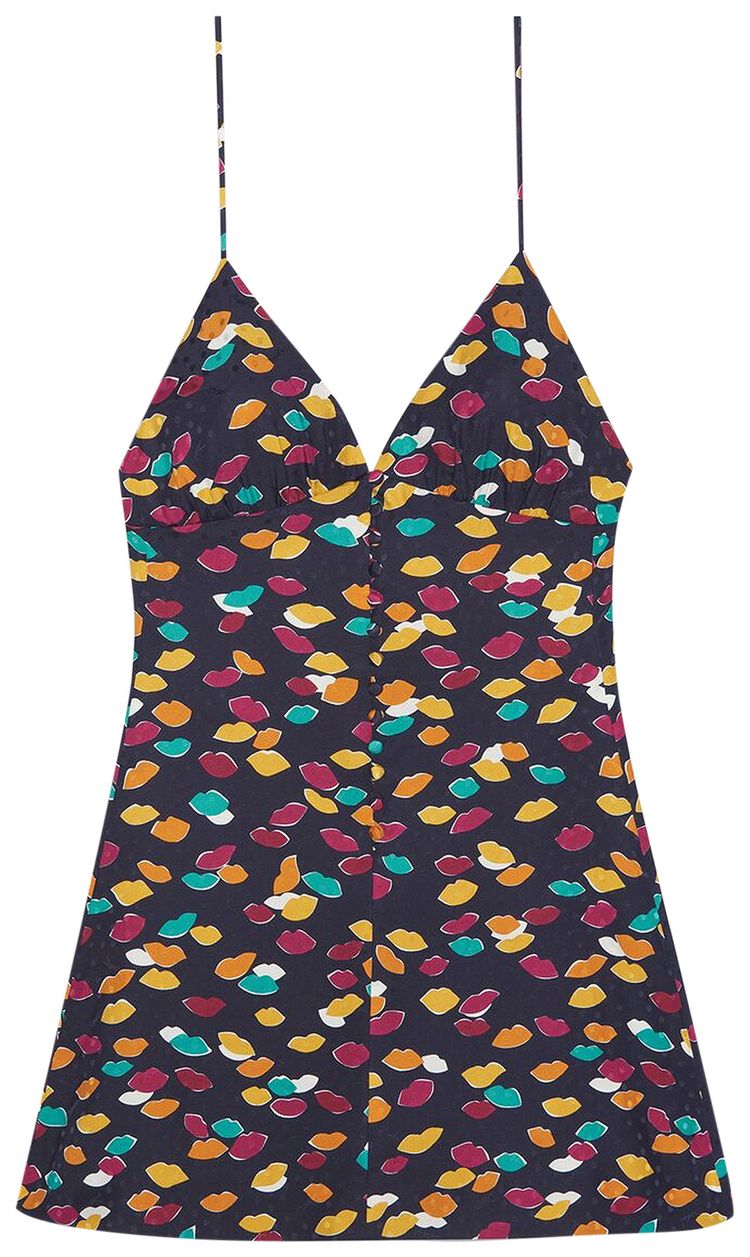 Saint Laurent Dress MarineMulticolor