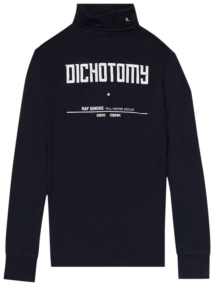 Raf Simons Synchronicity Turtleneck Top Black