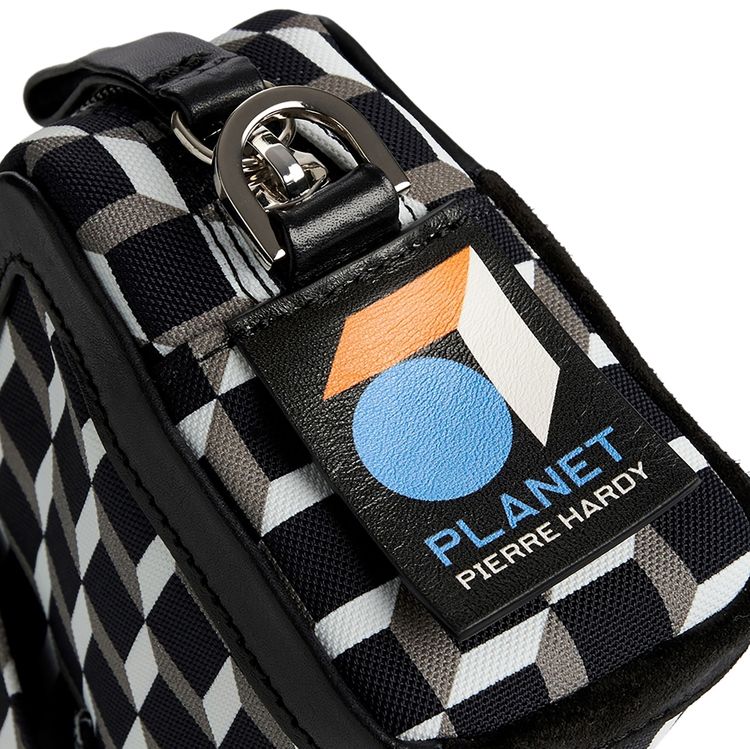 Pierre Hardy Planet Cube Box Bag BlackWhite