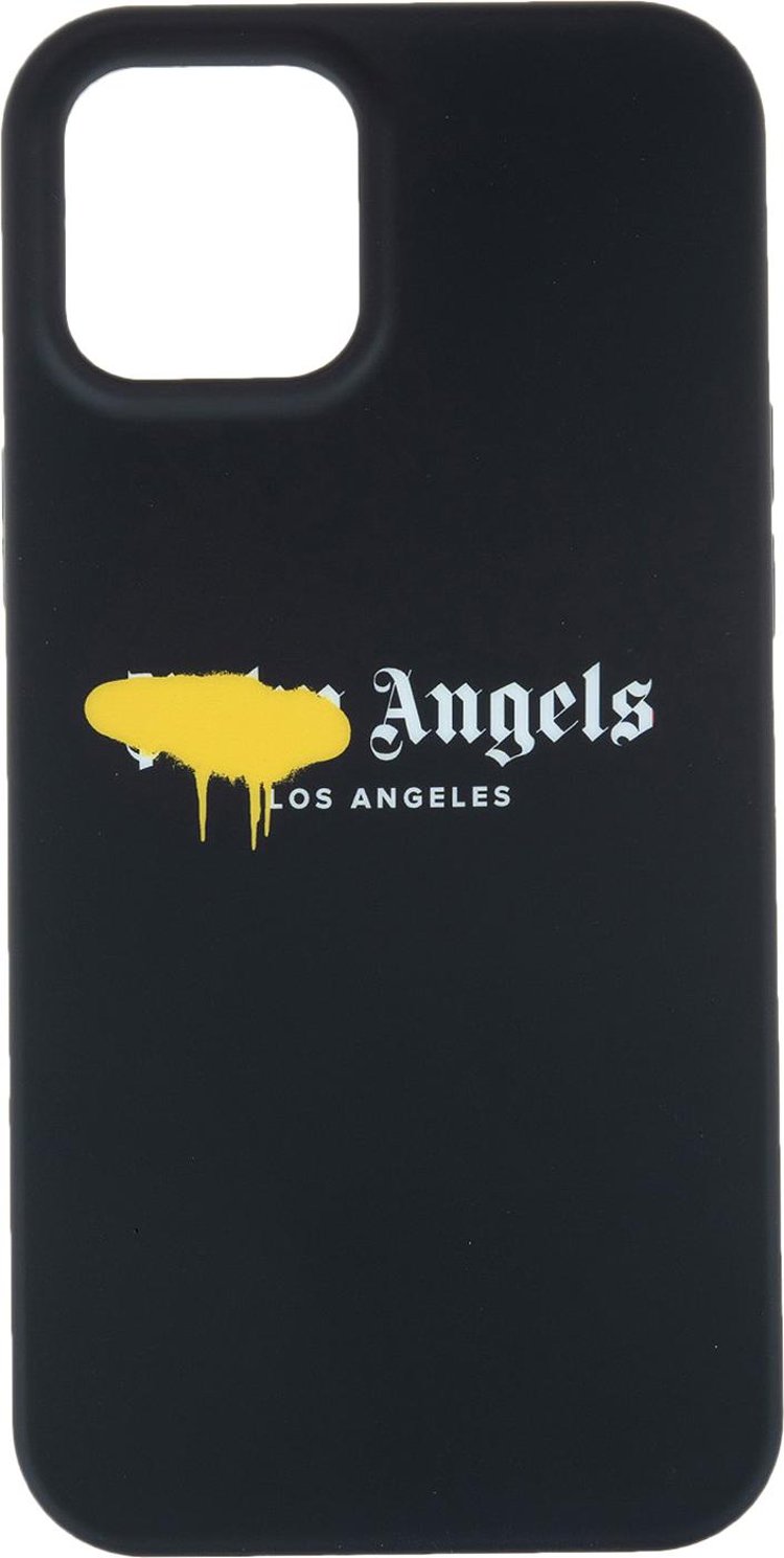 Palm Angels LA Spray Logo iPhone 12 Pro Max Case 'Black'
