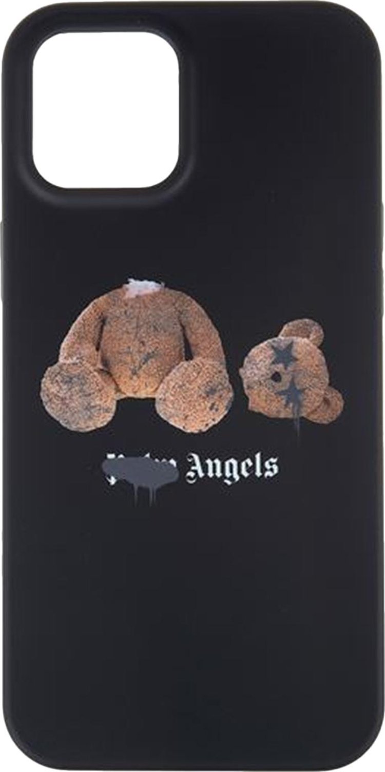 Palm Angels Spray PA Bear iPhone 12 Pro Max Case 'Black'