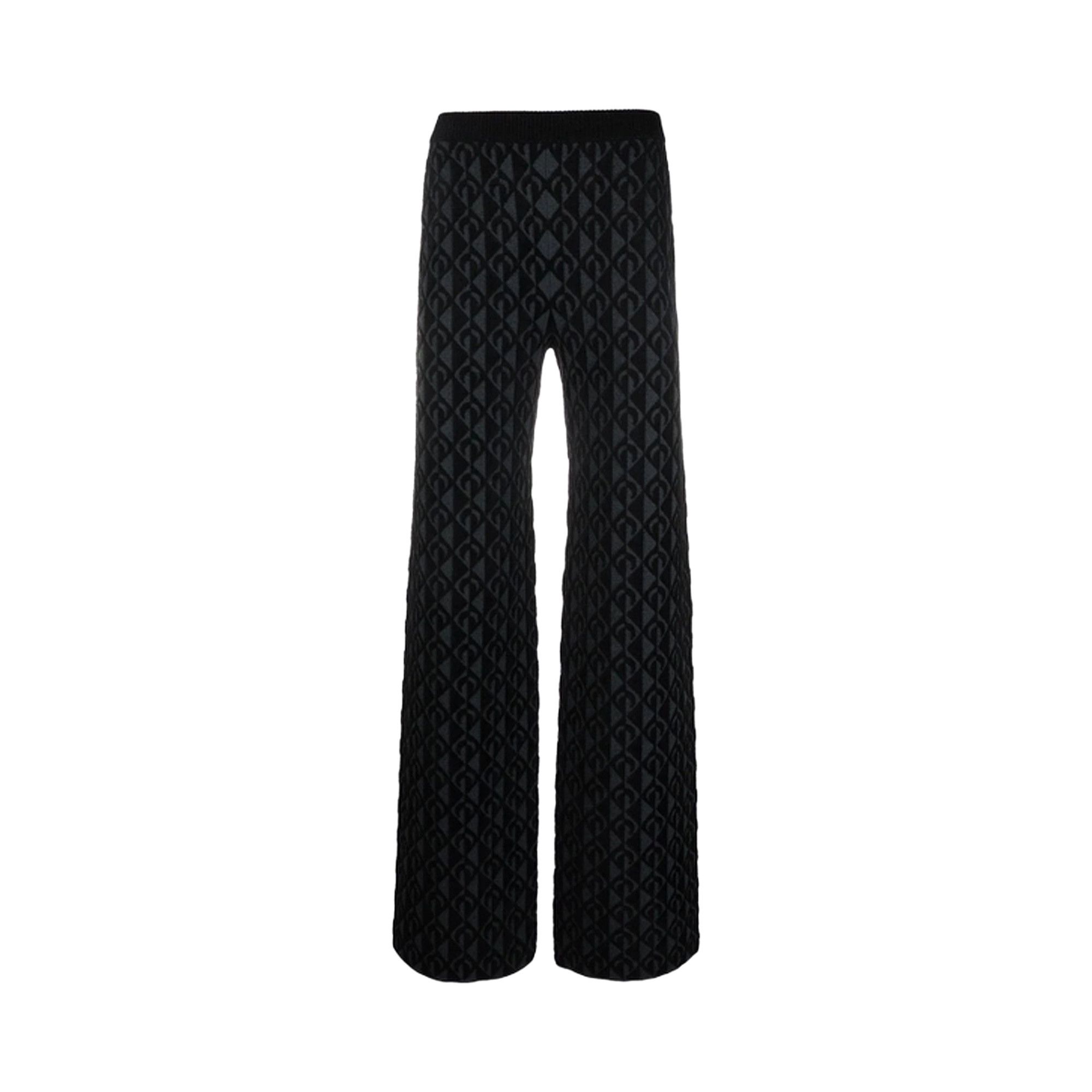 コリアグランドセール 2025 Lozenge Moon Serre Marine Buy Textured 'Black Pants Knit パンツ
