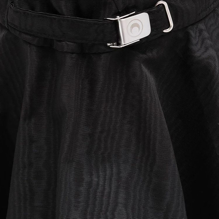 Marine Serre Protective Scarf Branded Cap Black