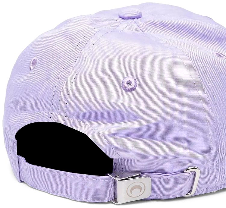 Marine Serre Moire Branded Cap Lilac