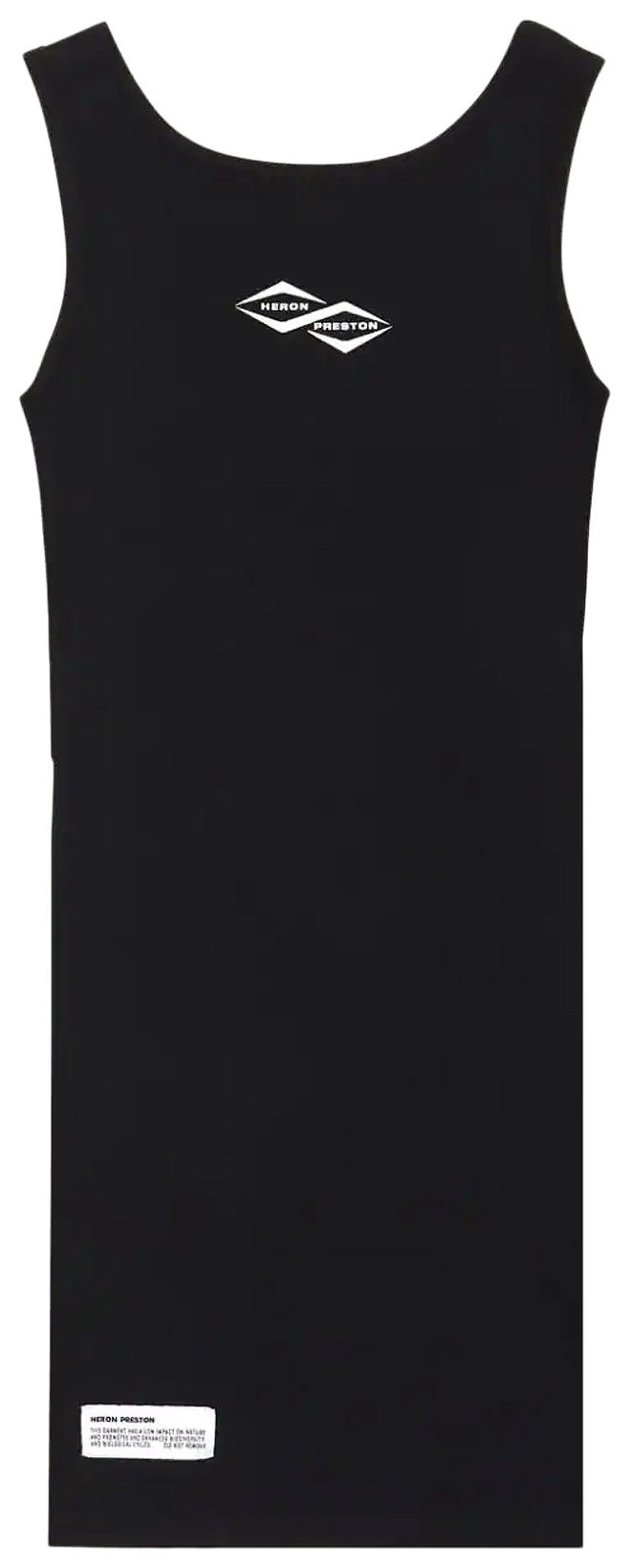 Heron Preston HP Rib Tank Dress BlackWhite