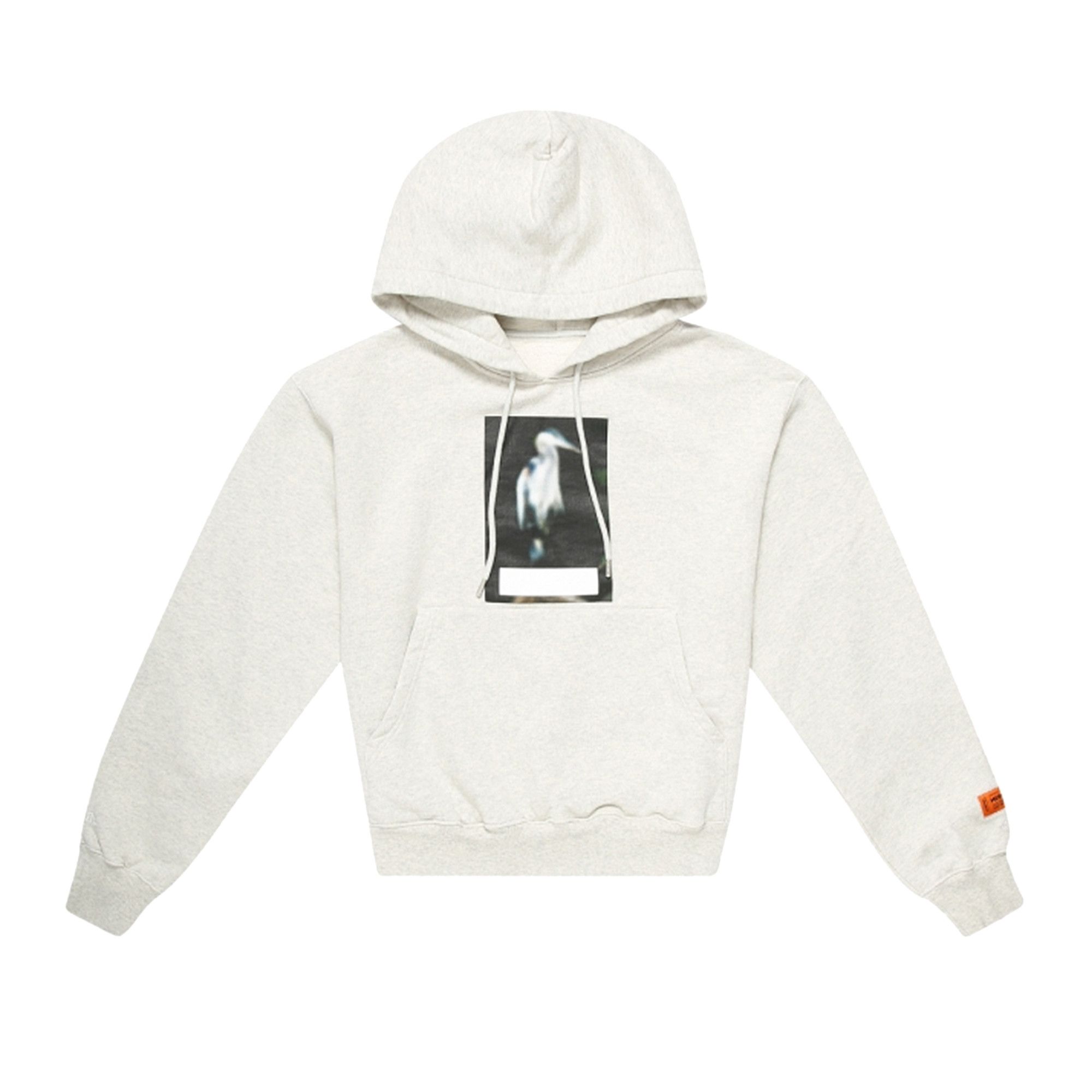 Buy Heron Preston Censored Heron Hoodie 'Grey Melange
