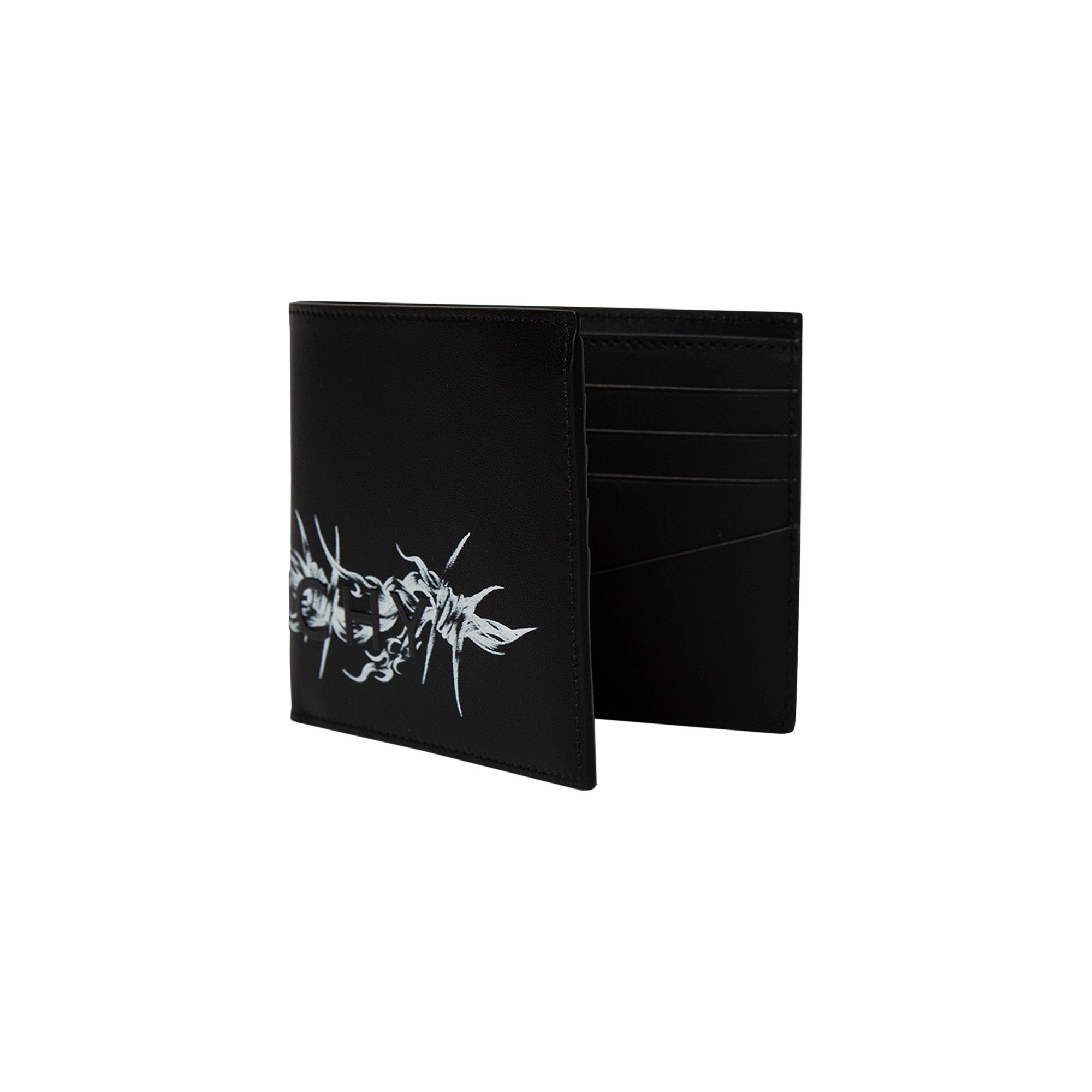 Buy Givenchy Barbed Wire Bifold Wallet 'Black' - BK609AK1C2