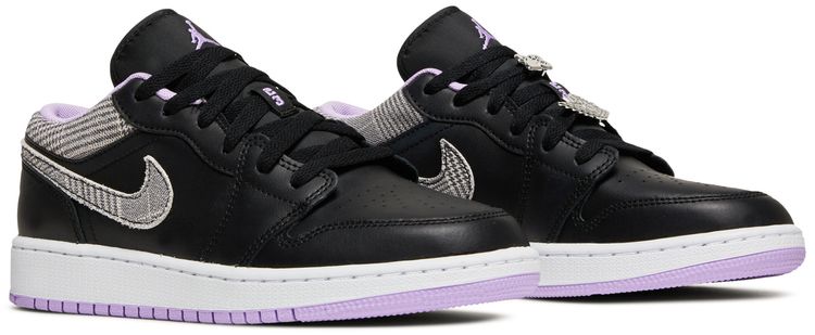 Air Jordan 1 Low SE GS Houndstooth