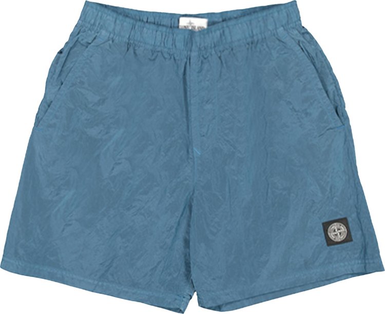 Buy Stone Island Nylon Patch Logo Shorts 'Cobalt Blue' - 7515B0943 ...