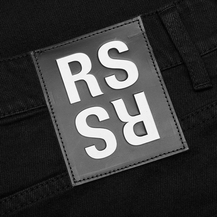 Raf Simons Denim Workwear Pants Black