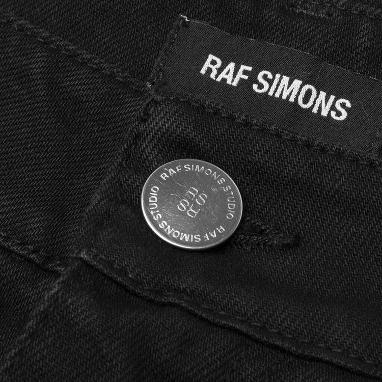 Raf Simons Denim Workwear Pants Black