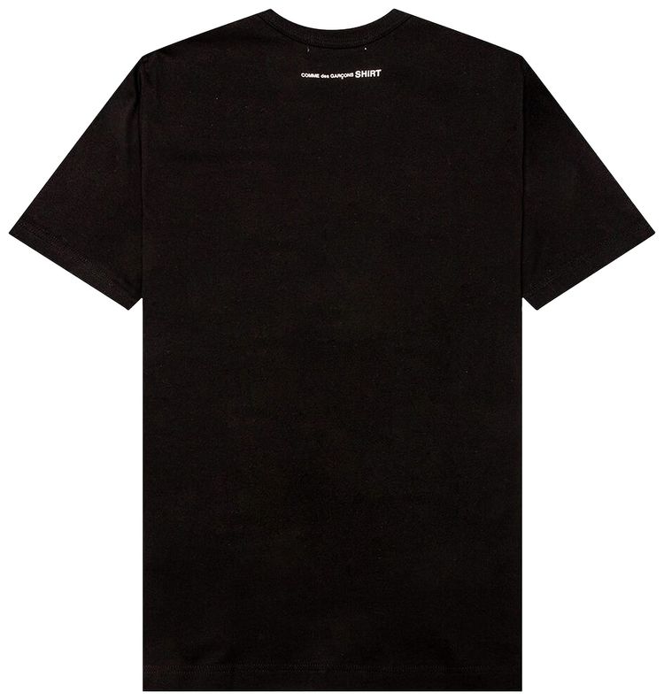 Comme des Garcons SHIRT Small Back Logo SS Tee Black