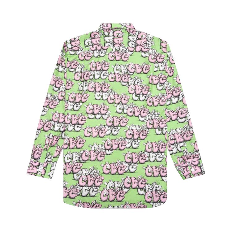 Comme des Garcons SHIRT x KAWS Classic Shirt Print G White