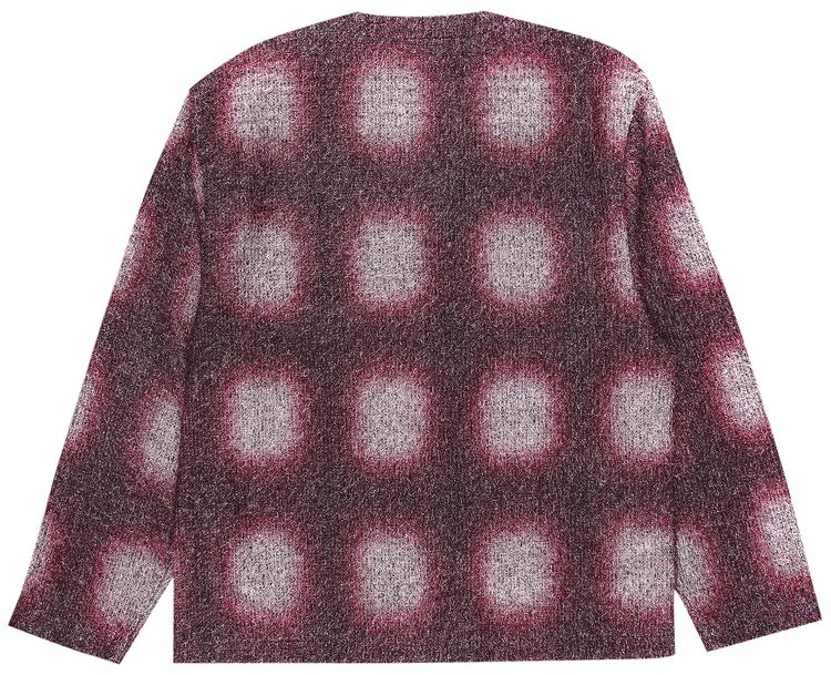 Pleasures Spray Cardigan Red