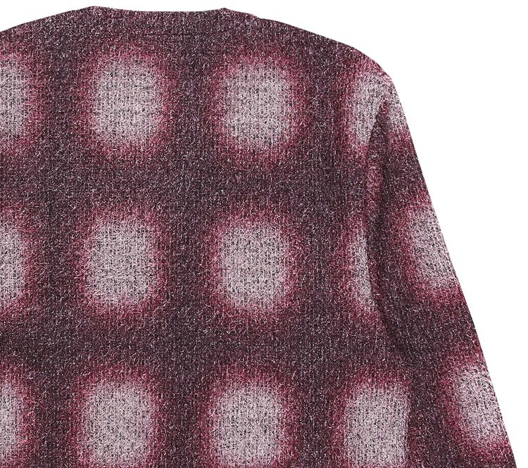 Pleasures Spray Cardigan Red