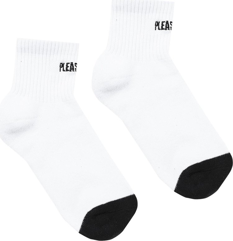 Pleasures Socks 2 Pack BlackWhite