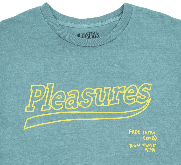 Pleasures Dub Pigment Dye T Shirt Green