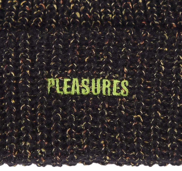 Pleasures Spark Speckled Beanie Black