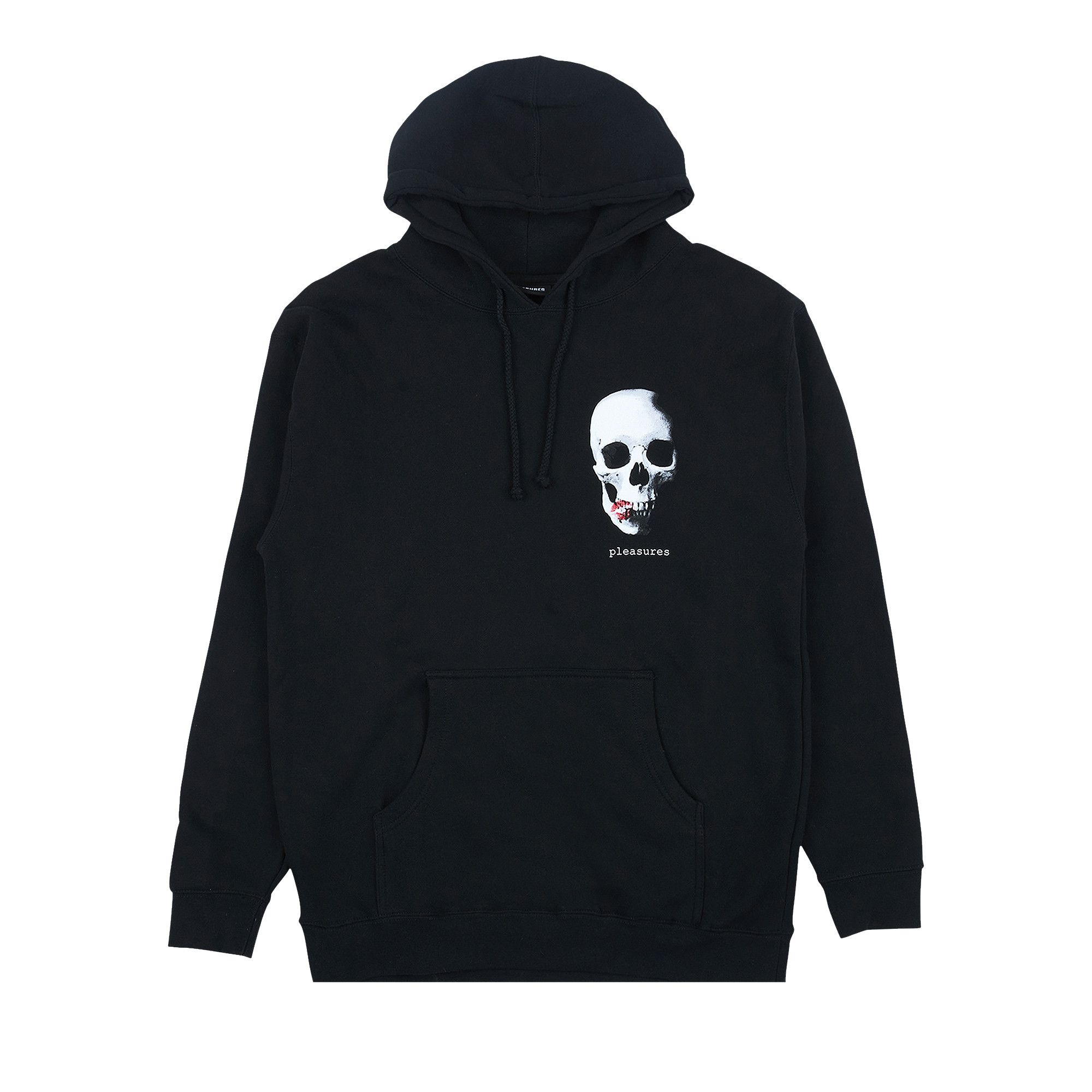 Buy Pleasures Make Out Hoodie 'Black' - P21W037 BLAC | GOAT