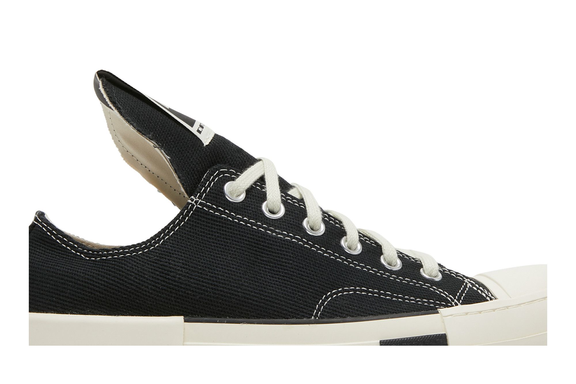 Buy Rick Owens x DRKSHDW DRKSTAR Chuck 70 Low Black 172347C GOAT AU