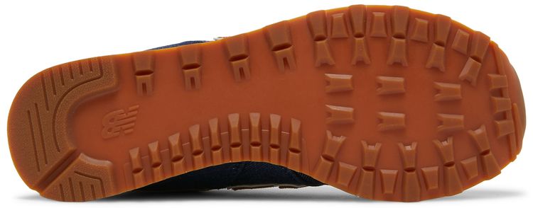 New Balance 574 Denim   Pigment Team Red