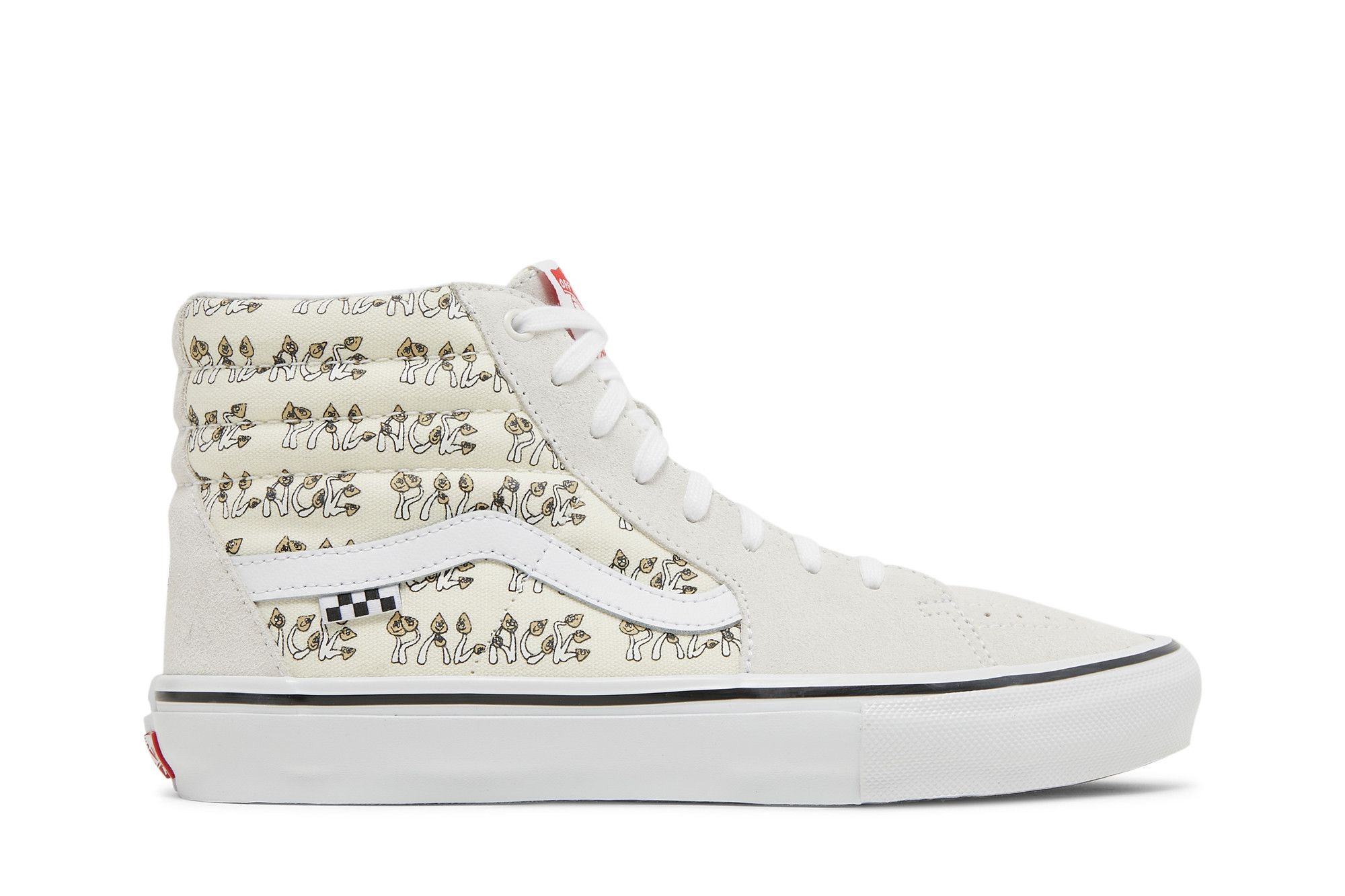 Buy Palace x Sk8-Hi 'Mushrooms - Marshmallow' - VN0A4BWBA8K