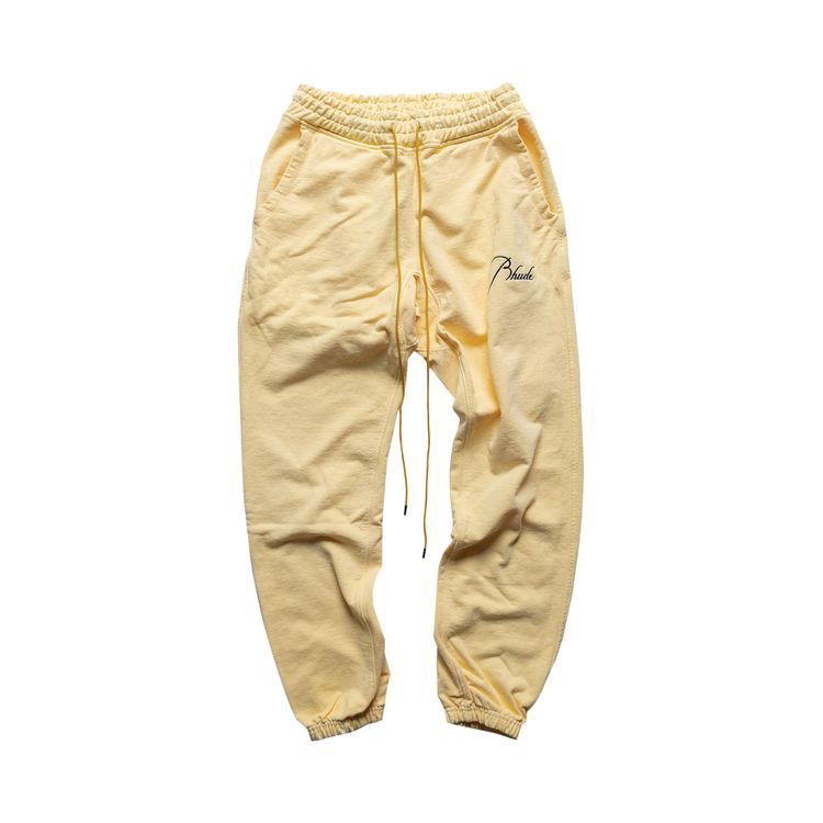 Rhude Sweatpant Pastel Yellow