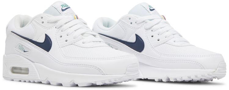Nike Wmns Air Max 90 White Racer Blue