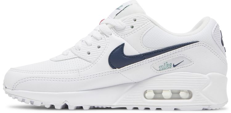 Nike Wmns Air Max 90 White Racer Blue