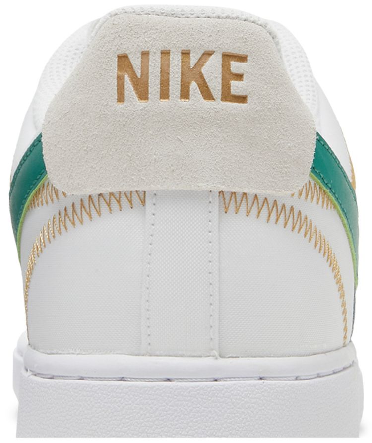 Nike Court Vision Low Premium First Use   White Green Noise