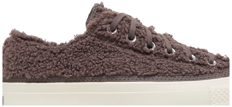 Converse Wmns Chuck Taylor All Star Platform Low Cozy Sherpa   Violet Ore