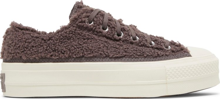 Wmns Chuck Taylor All Star Platform Low 'Cozy Sherpa - Violet Ore'