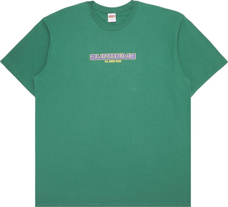 Supreme - Red Box Logo Crewneck Sweatshirt (Dark Pine Green) – eluXive