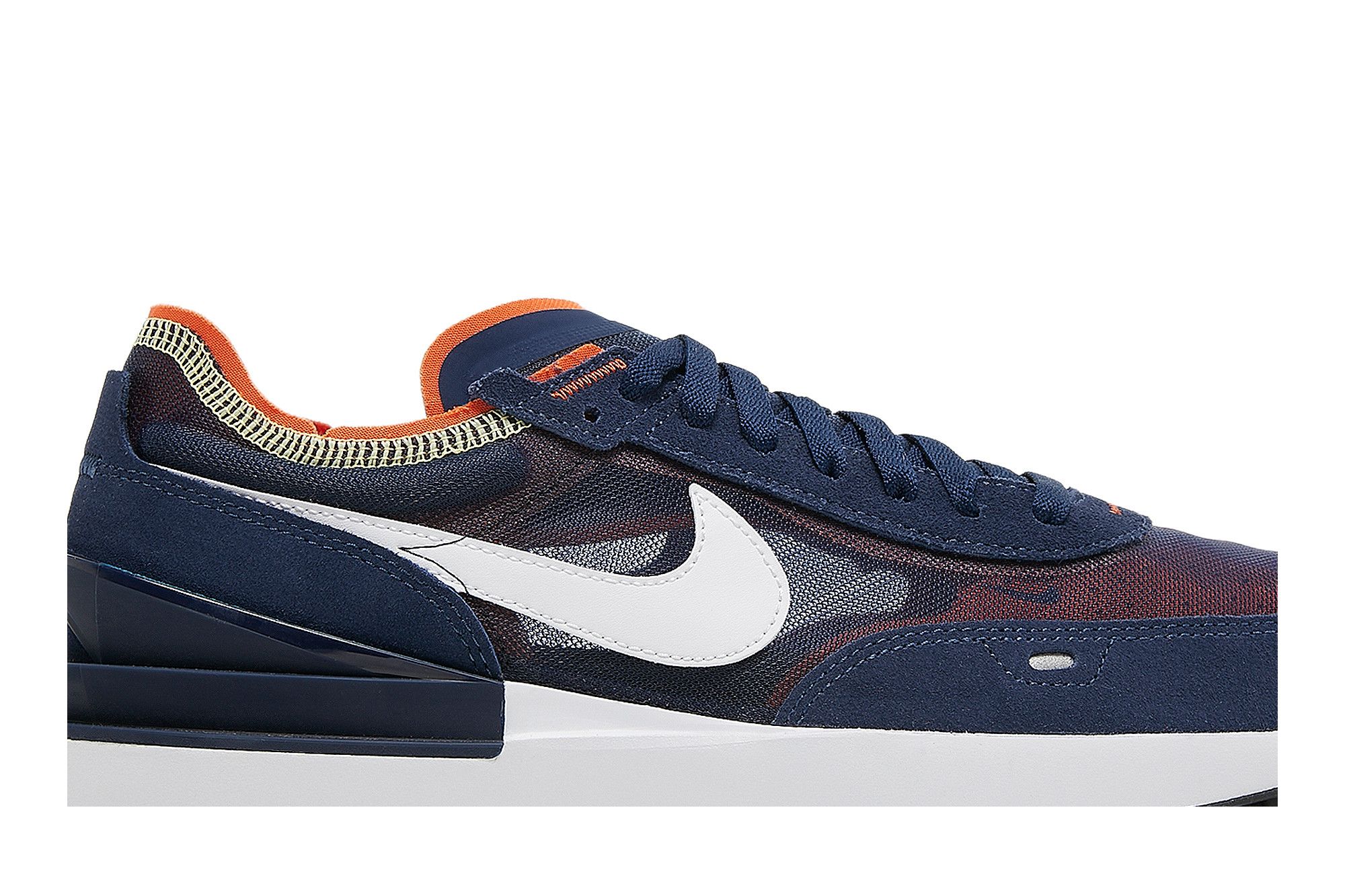 nike waffle one navy blue