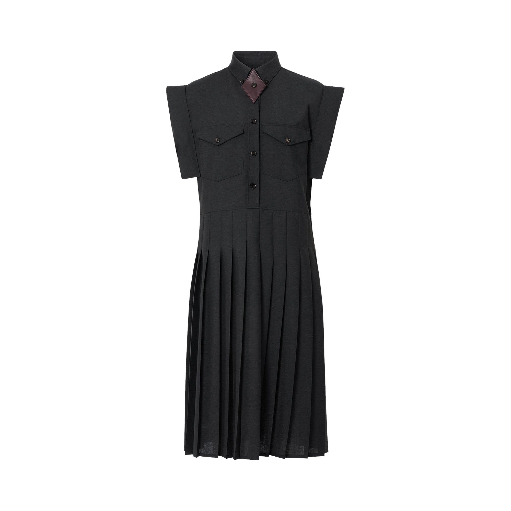 Burberry pleated dress discount