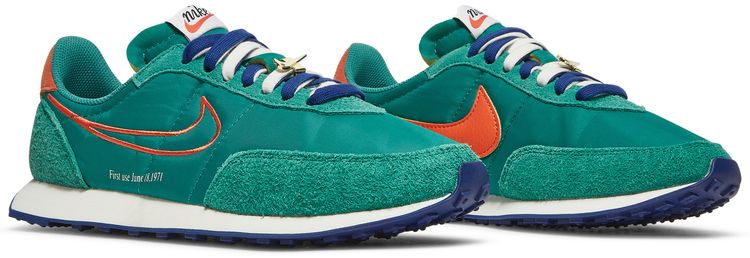 Nike Waffle Trainer 2 First Use Green Noise