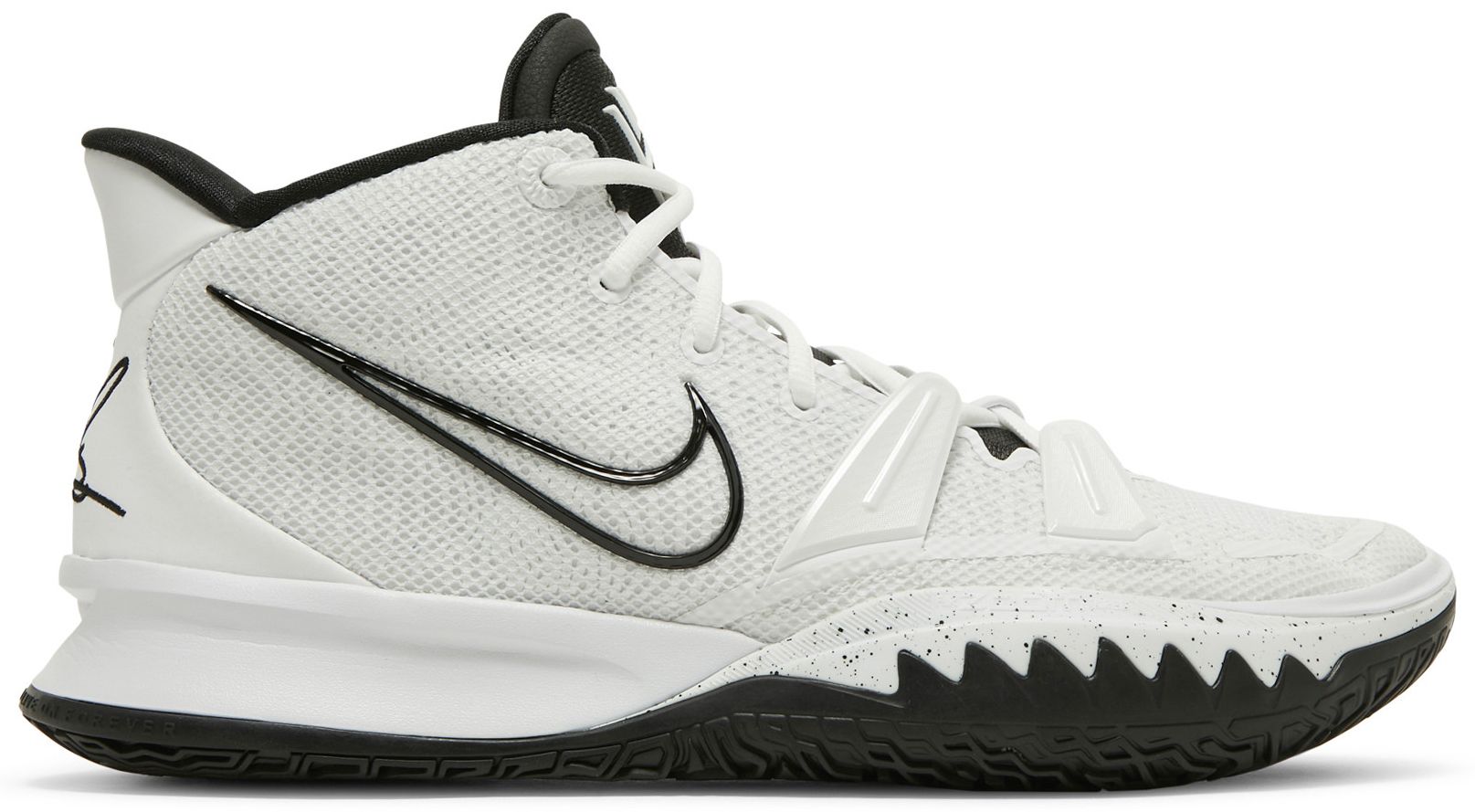 kyrie 7 white blue black