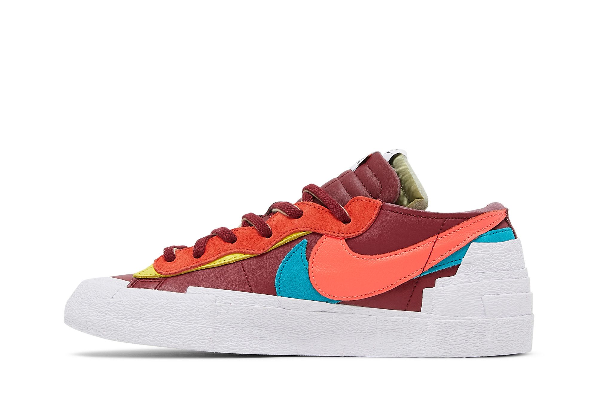 Buy KAWS x sacai x Blazer Low Team Red DM7901 600 GOAT UK