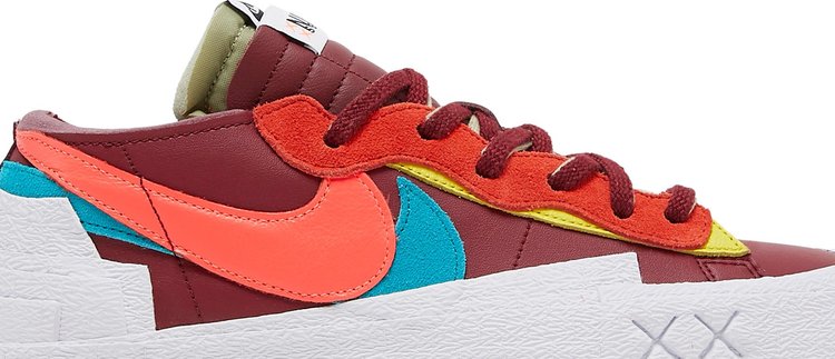 KAWS x sacai x Blazer Low Team Red